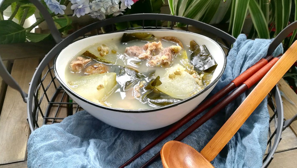 綠豆海帶冬瓜湯